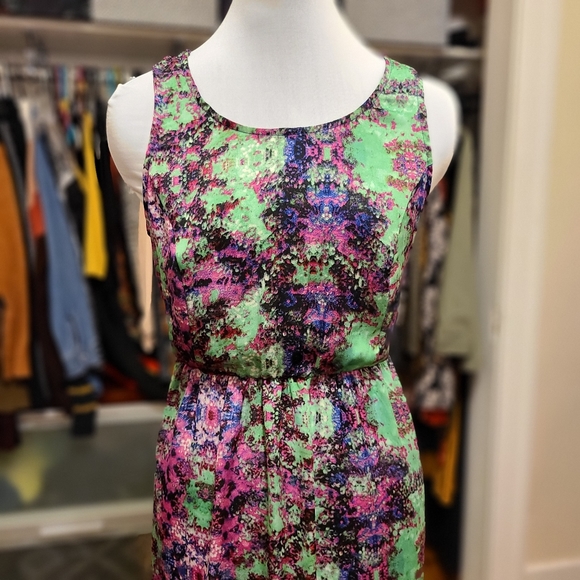 EUC Silky Maxi Dress - Picture 2 of 8